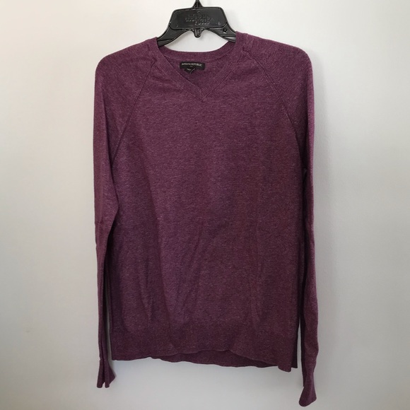 Final price ❗️Banana Republic Men’s V-neck sweater Size Large - Picture 2 of 4